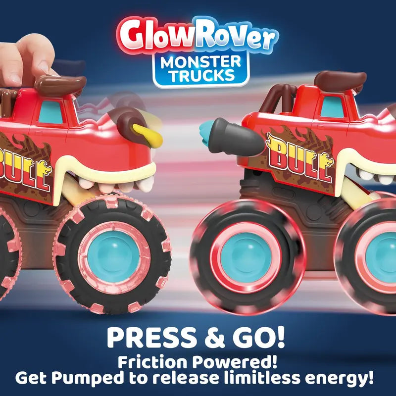 GlowRacers™ - Light-Up Monster Trucks That Bring Joy to Every Little Racer