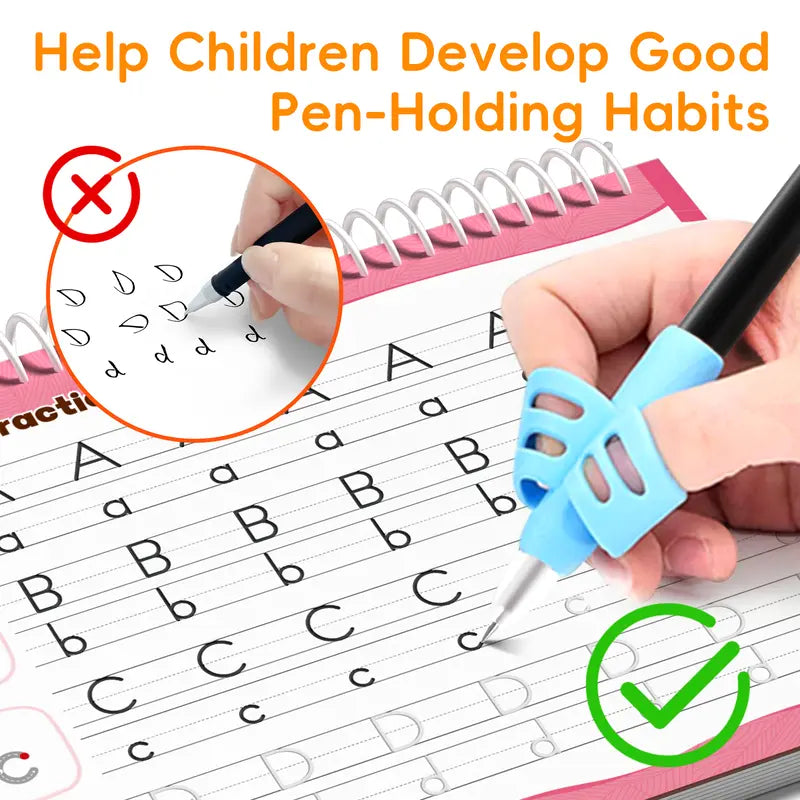 MagicTrace™ Reusable Writing & Learning Set – Makes Handwriting Fun for Kids