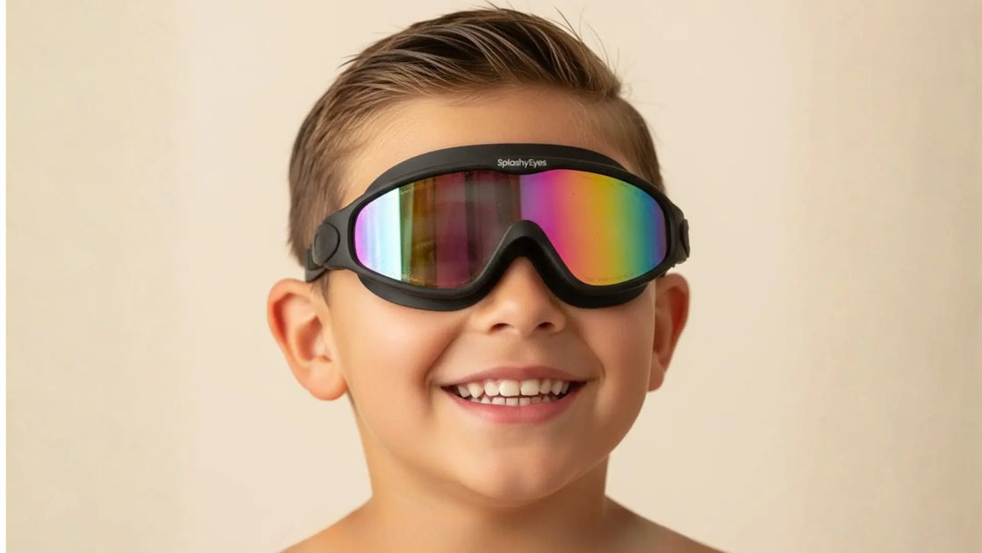 kids swim goggles that don't leak - SplashyEyes review