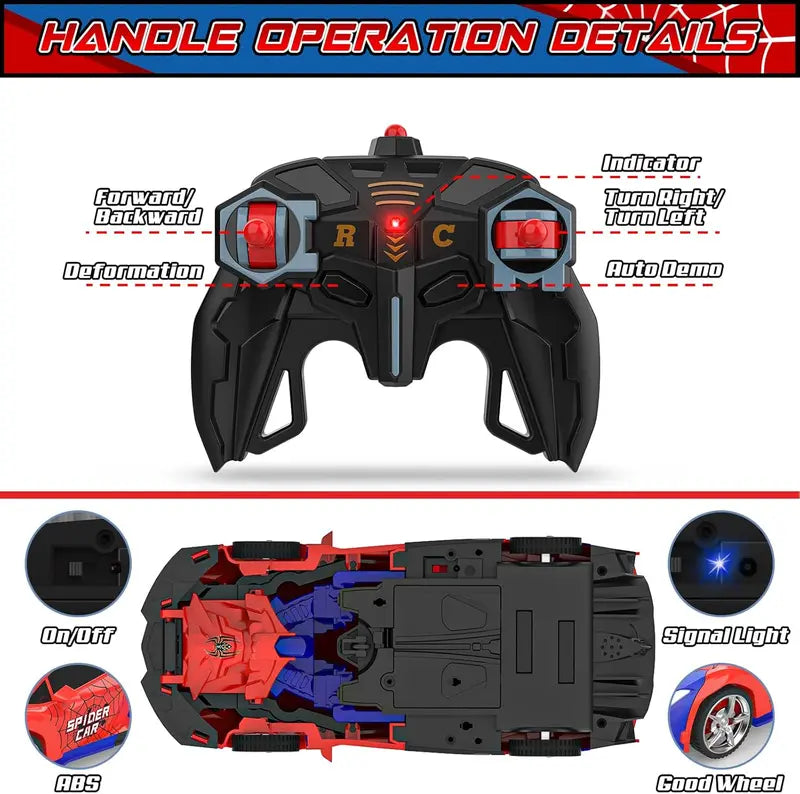RocketFlip™ Transform RC Car - Instantly Turns Into a Robot & Keeps Kids Hooked for HOURS