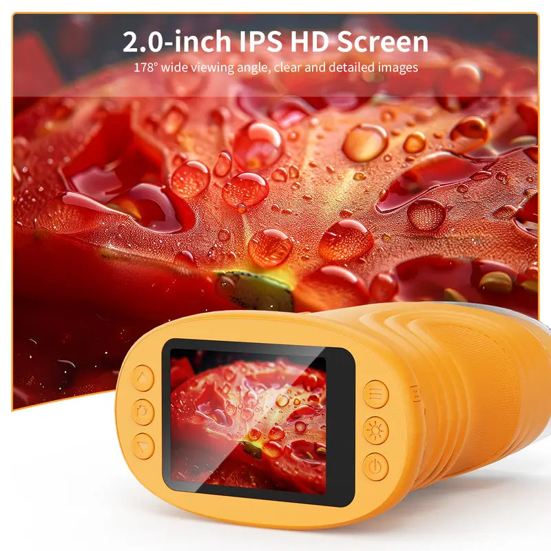 NanoVue™ – Pocket Microscope That Makes Kids Obsessed With Exploring the World Up Close (Capture Their Discoveries Forever)