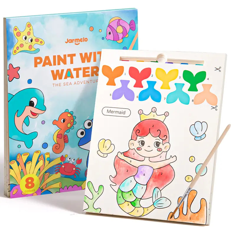 SplashBook™ Water Paint Set - Mess-Free Art That Keeps Kids Busy for Hours