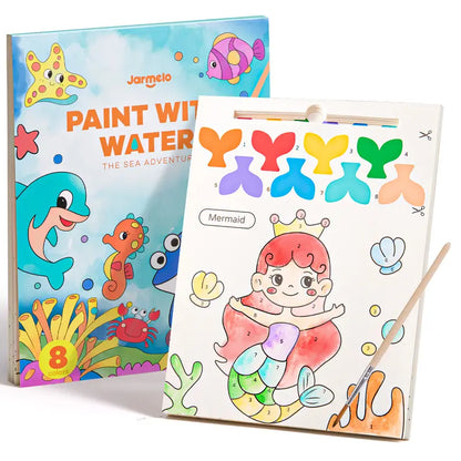 SplashBook™ Water Paint Set - Mess-Free Art That Keeps Kids Busy for Hours
