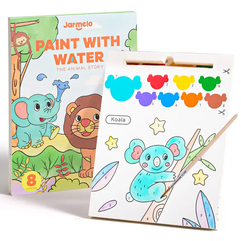 SplashBook™ Water Paint Set - Mess-Free Art That Keeps Kids Busy for Hours