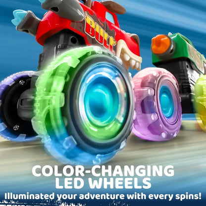 GlowRacers™ - Light-Up Monster Trucks That Bring Joy to Every Little Racer