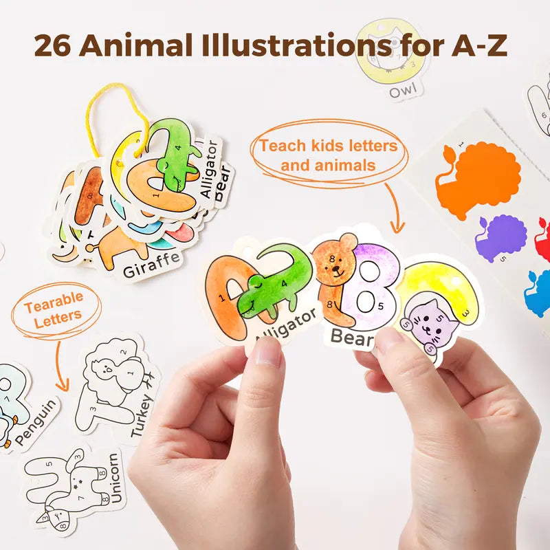 SplashBook™ Water Paint Set - Mess-Free Art That Keeps Kids Busy for Hours