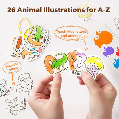 SplashBook™ Water Paint Set - Mess-Free Art That Keeps Kids Busy for Hours