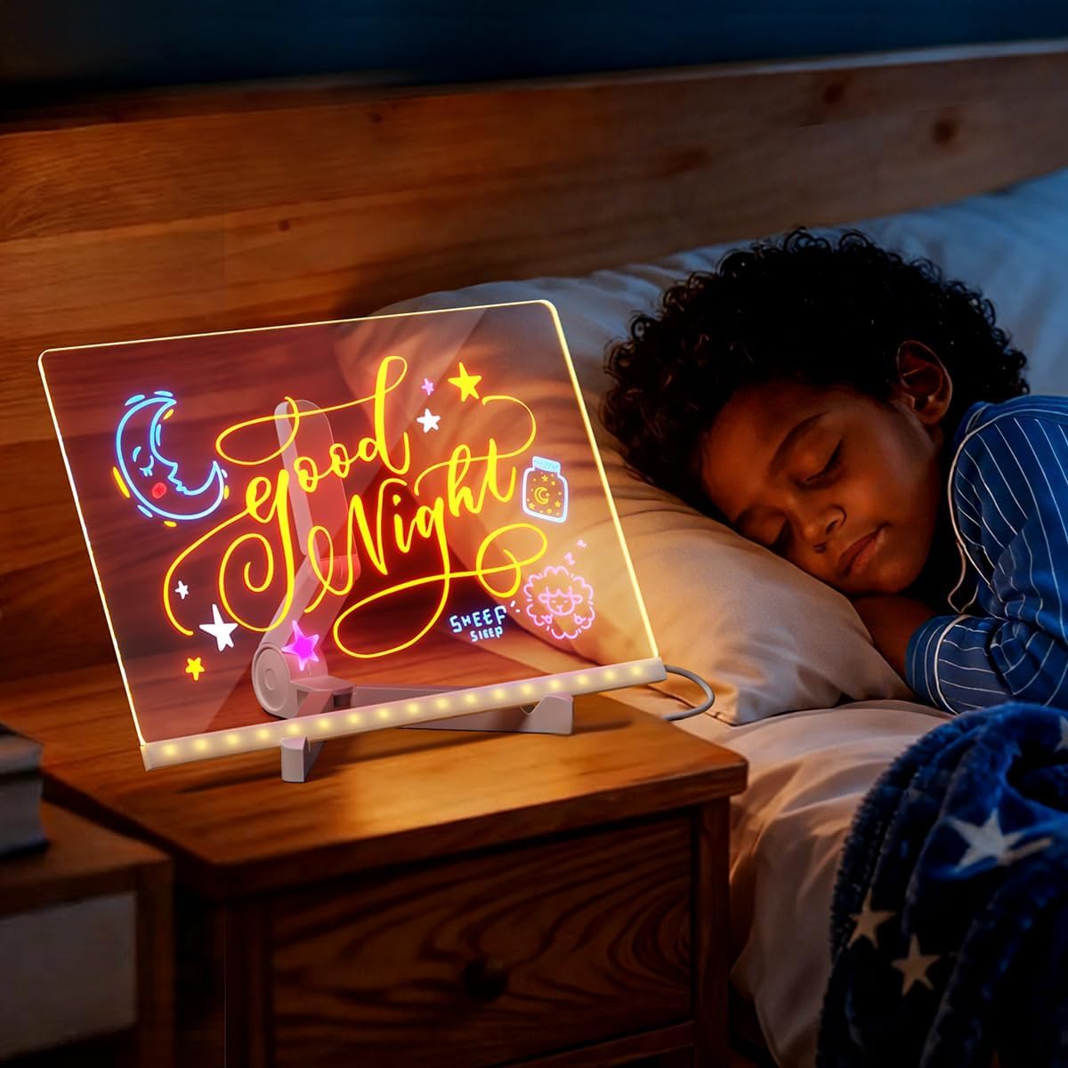 GlowSketch™ Light-Up Drawing Board - Inspires Creativity Without Screens