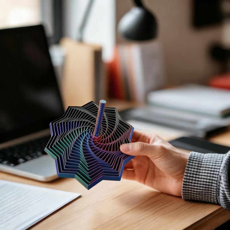 FidgetStar™ - Sensory Spiral – Keeps Kids Calm, Focused & Entertained