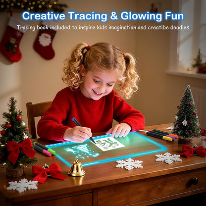 GlowSketch™ Light-Up Drawing Board - Inspires Creativity Without Screens