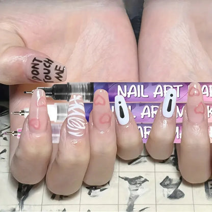 MagicMani™ Nail Art Pen Set - Quick-Dry, Mess-Free Creativity for Kids