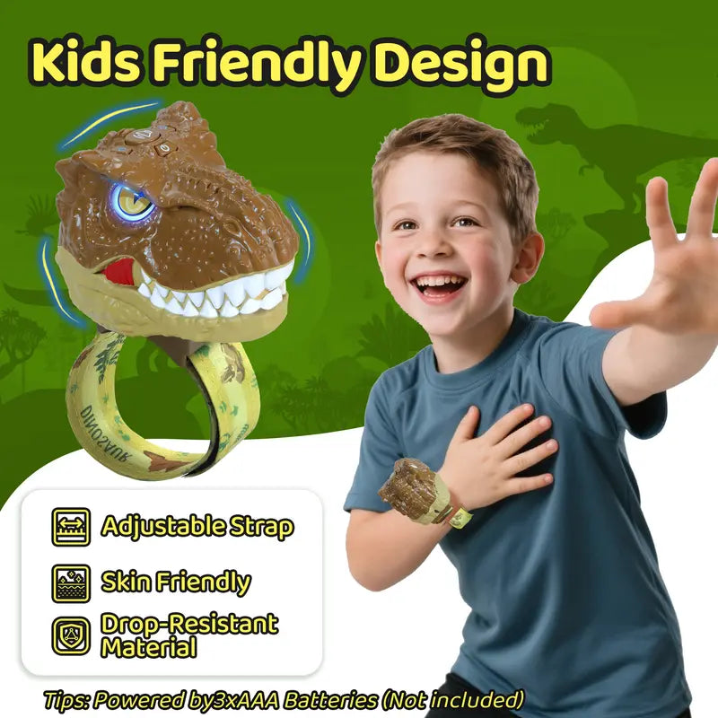 DinoTalk™ Wrist Walkie Talkies - Hands-Free Dino Adventure Play (2-Pack)