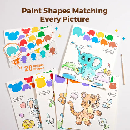 SplashBook™ Water Paint Set - Mess-Free Art That Keeps Kids Busy for Hours