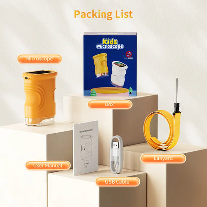 NanoVue™ – Pocket Microscope That Makes Kids Obsessed With Exploring the World Up Close (Capture Their Discoveries Forever)