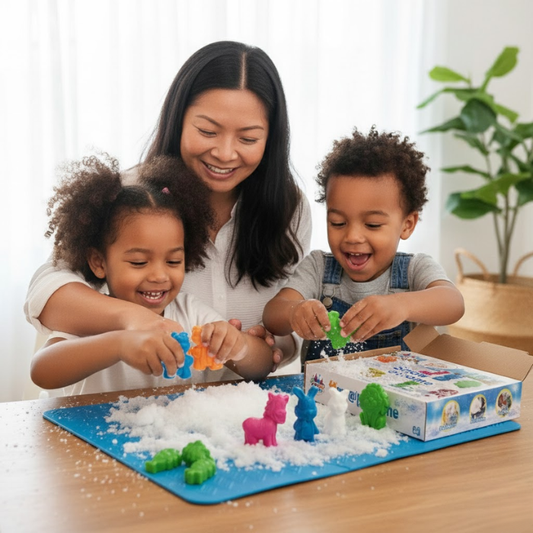SnowDream™ Instant Snow Kit - Soothing Sensory Snow That Keeps Kids Busy for Hours