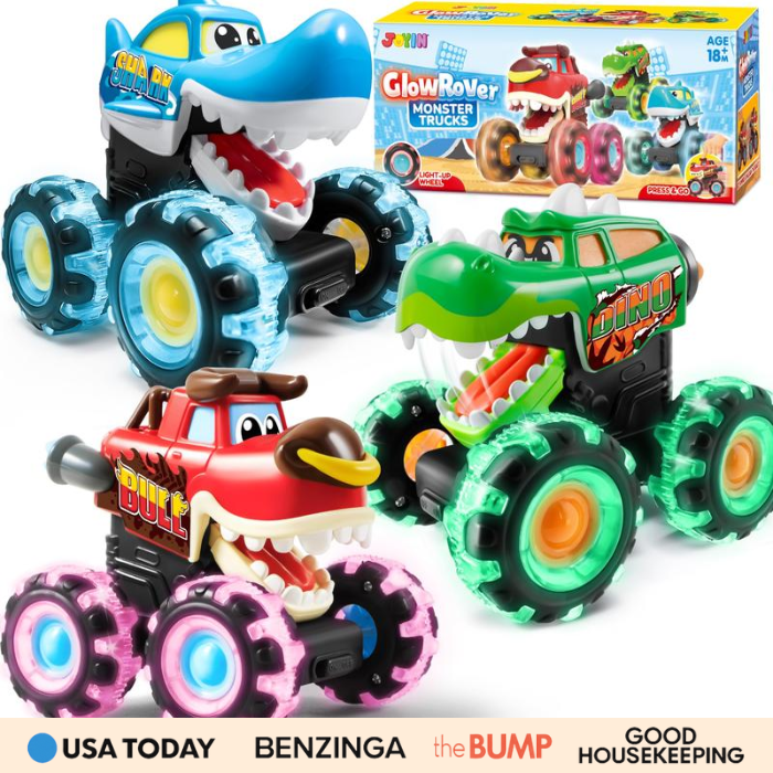 GlowRacers™ - Light-Up Monster Trucks That Bring Joy to Every Little Racer