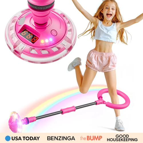 JumpGlow™ Smart Skip Ball - Tracks Jumps, Burns Energy & Makes Exercise Fun