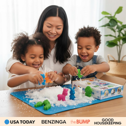 SnowDream™ Instant Snow Kit - Soothing Sensory Snow That Keeps Kids Busy for Hours