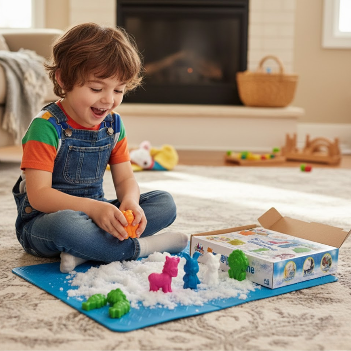 SnowDream™ Instant Snow Kit - Soothing Sensory Snow That Keeps Kids Busy for Hours