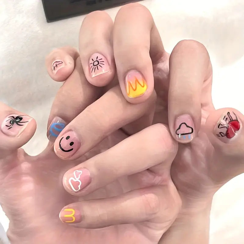 MagicMani™ Nail Art Pen Set - Quick-Dry, Mess-Free Creativity for Kids