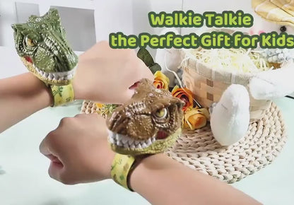 DinoTalk™ Wrist Walkie Talkies - Hands-Free Dino Adventure Play (2-Pack)